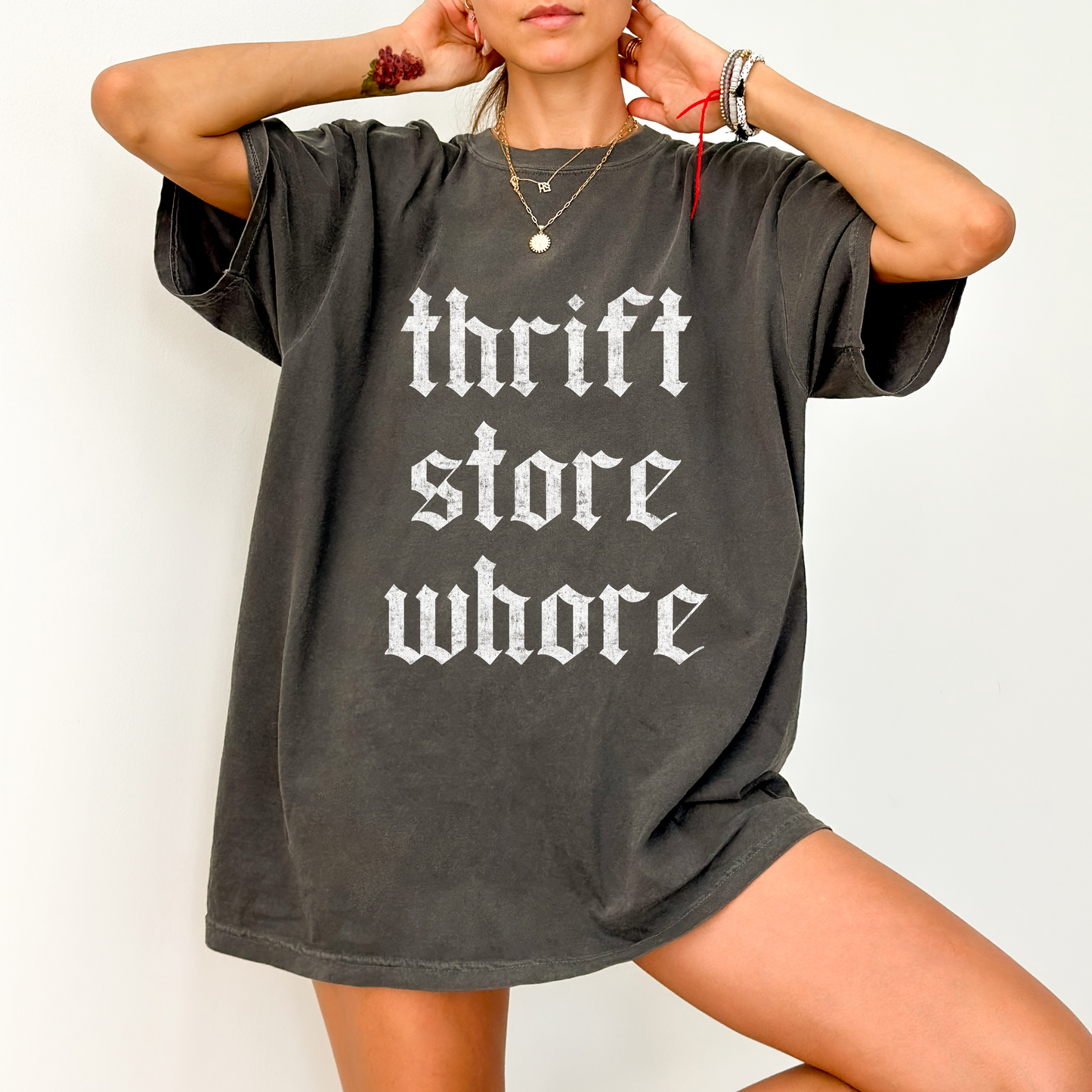Thrift Store Whore Pepper Tee