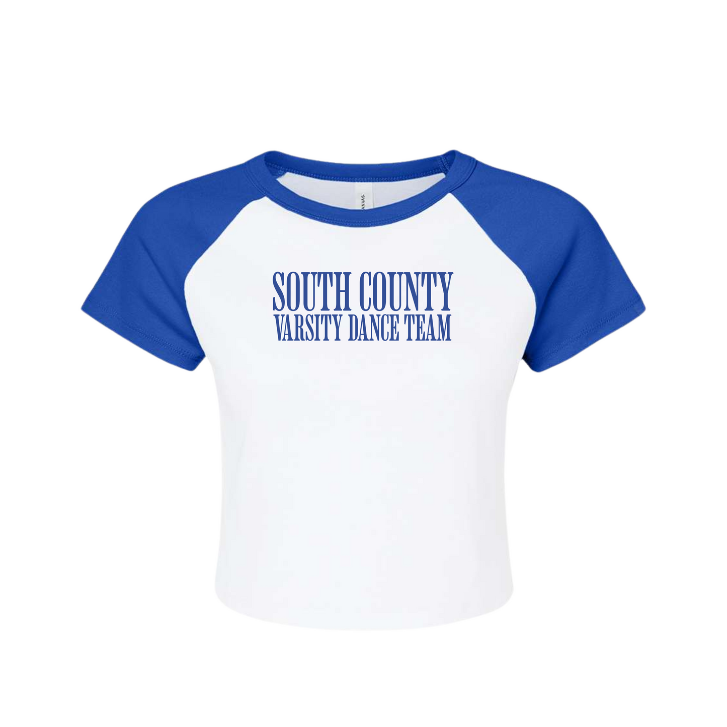 SOUTH COUNTY DANCE TEAM CROP TEE