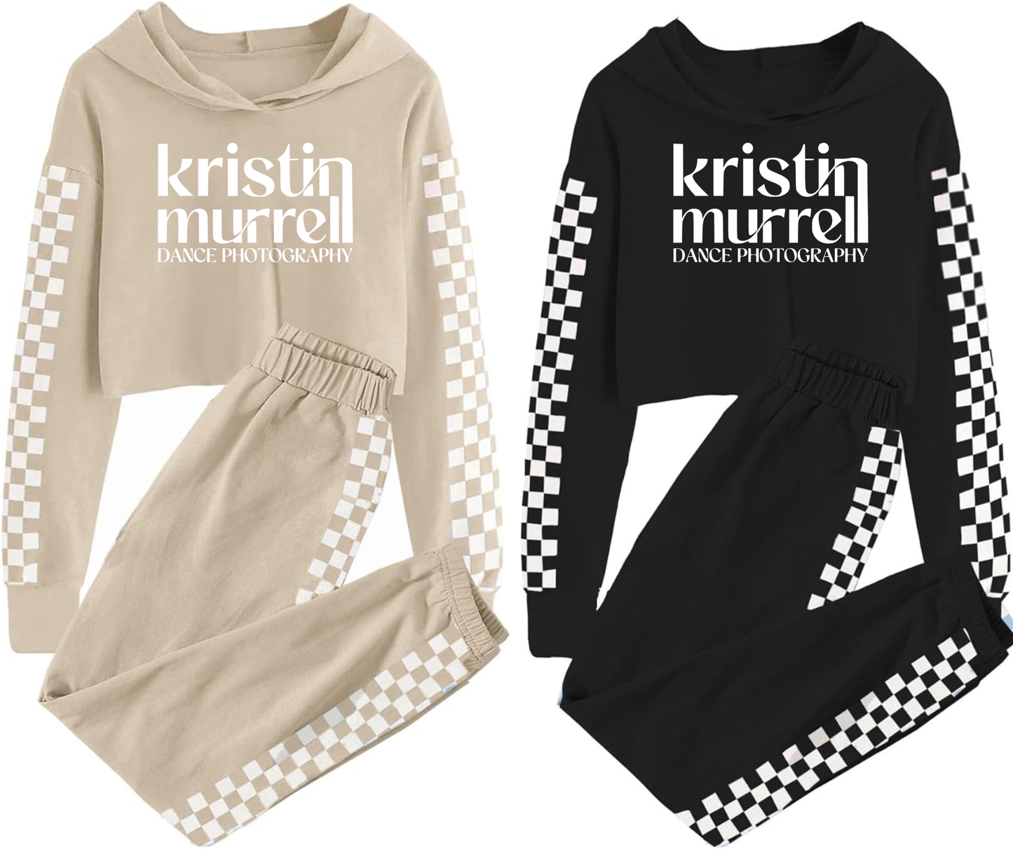 KMDP Girls Checkered Set