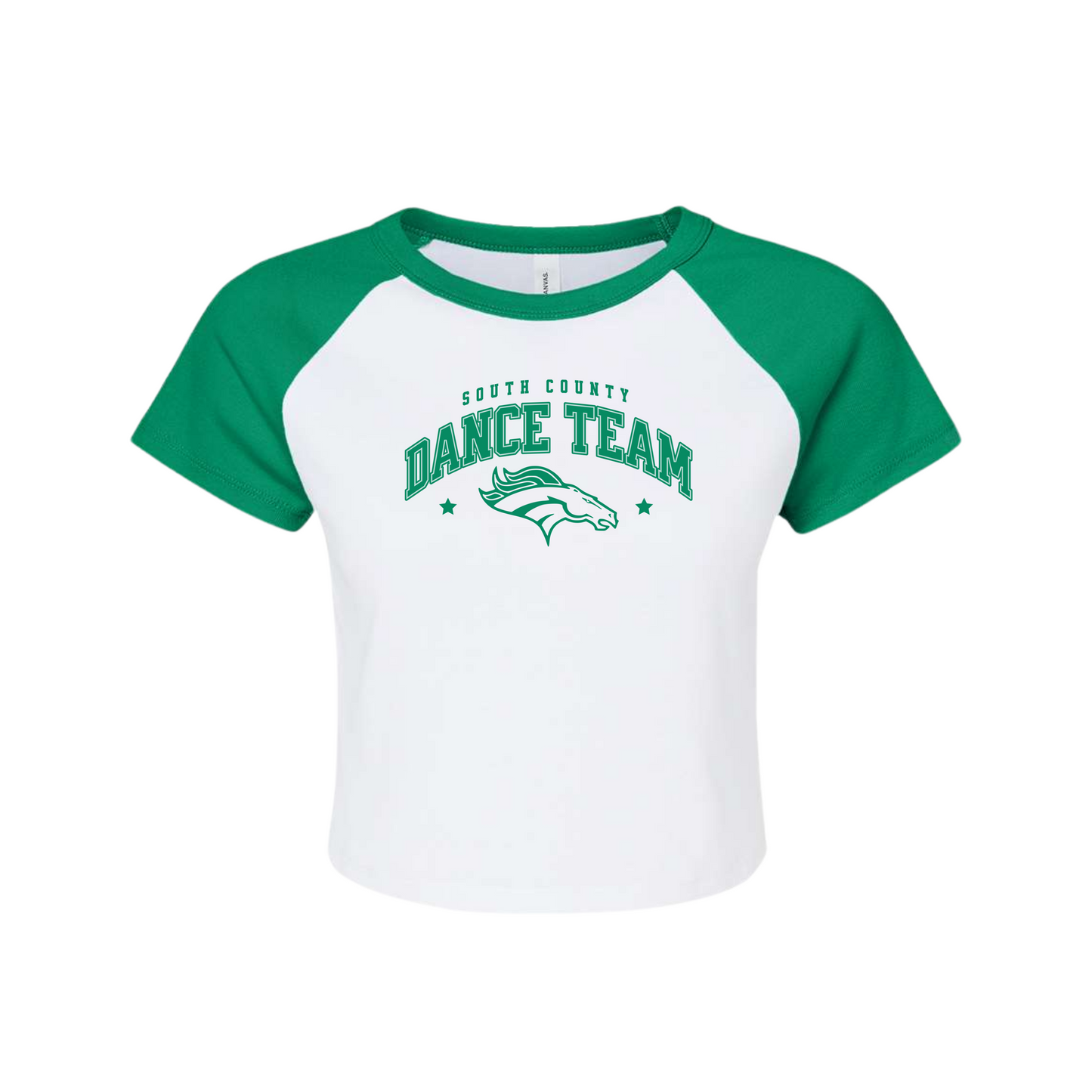 SOUTH COUNTY DANCE TEAM CROP TEE