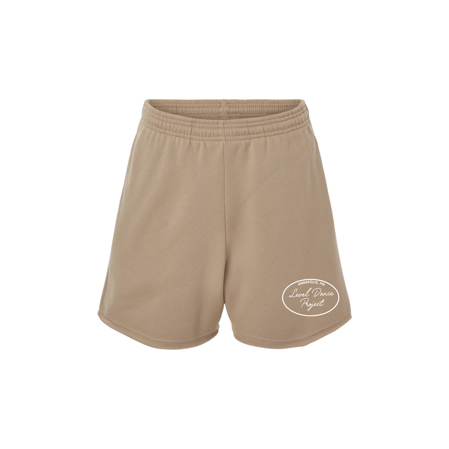 LEVEL DANCE PROJECT CUT OFF FLEECE SHORTS