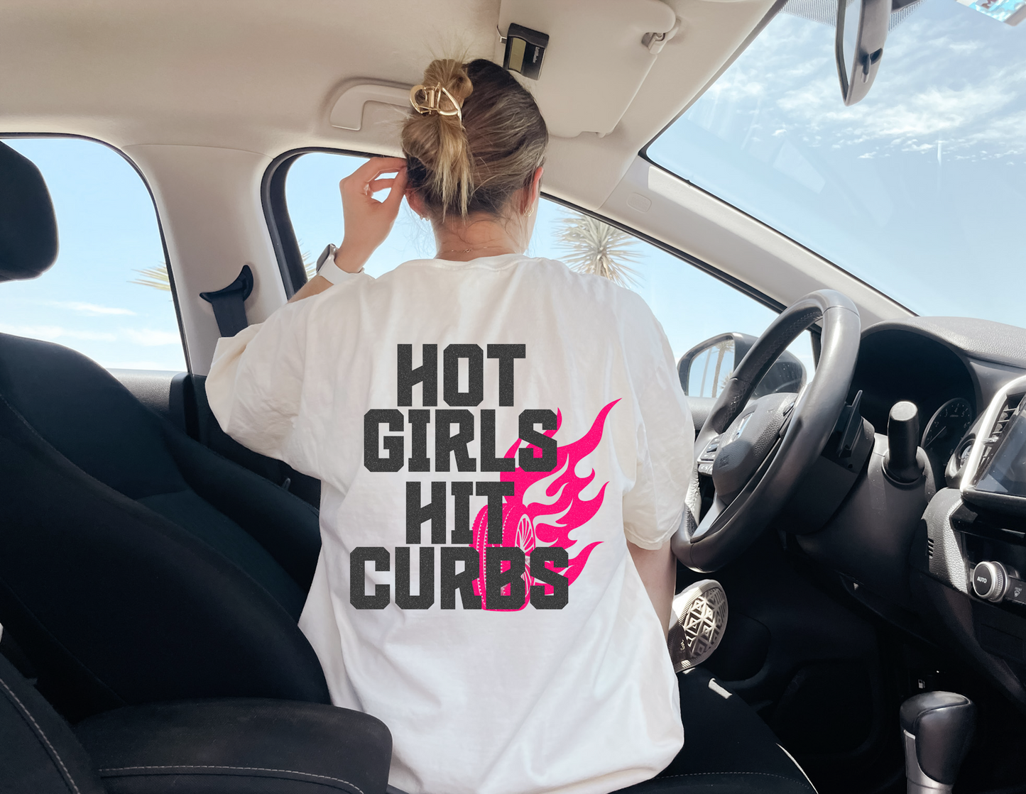 Hot Girls Hit Curbs Tee