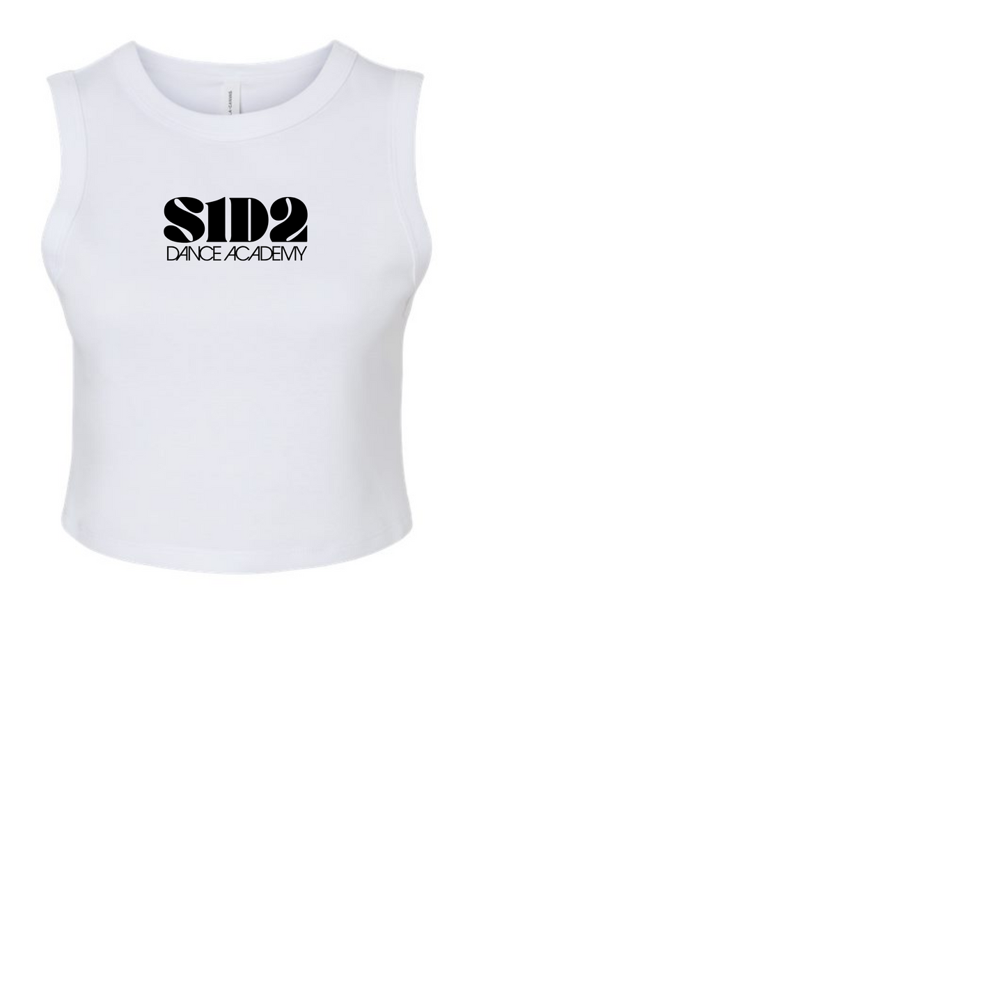 S1D2 Micro Rib Muscle Crop Tank