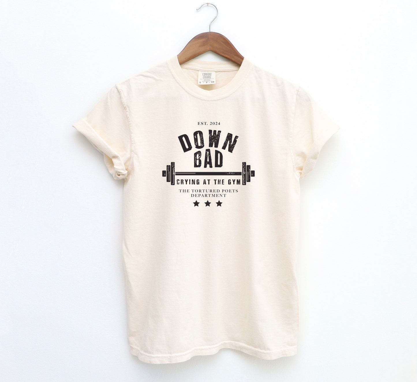 Down Bad Crying At The Gym Tee