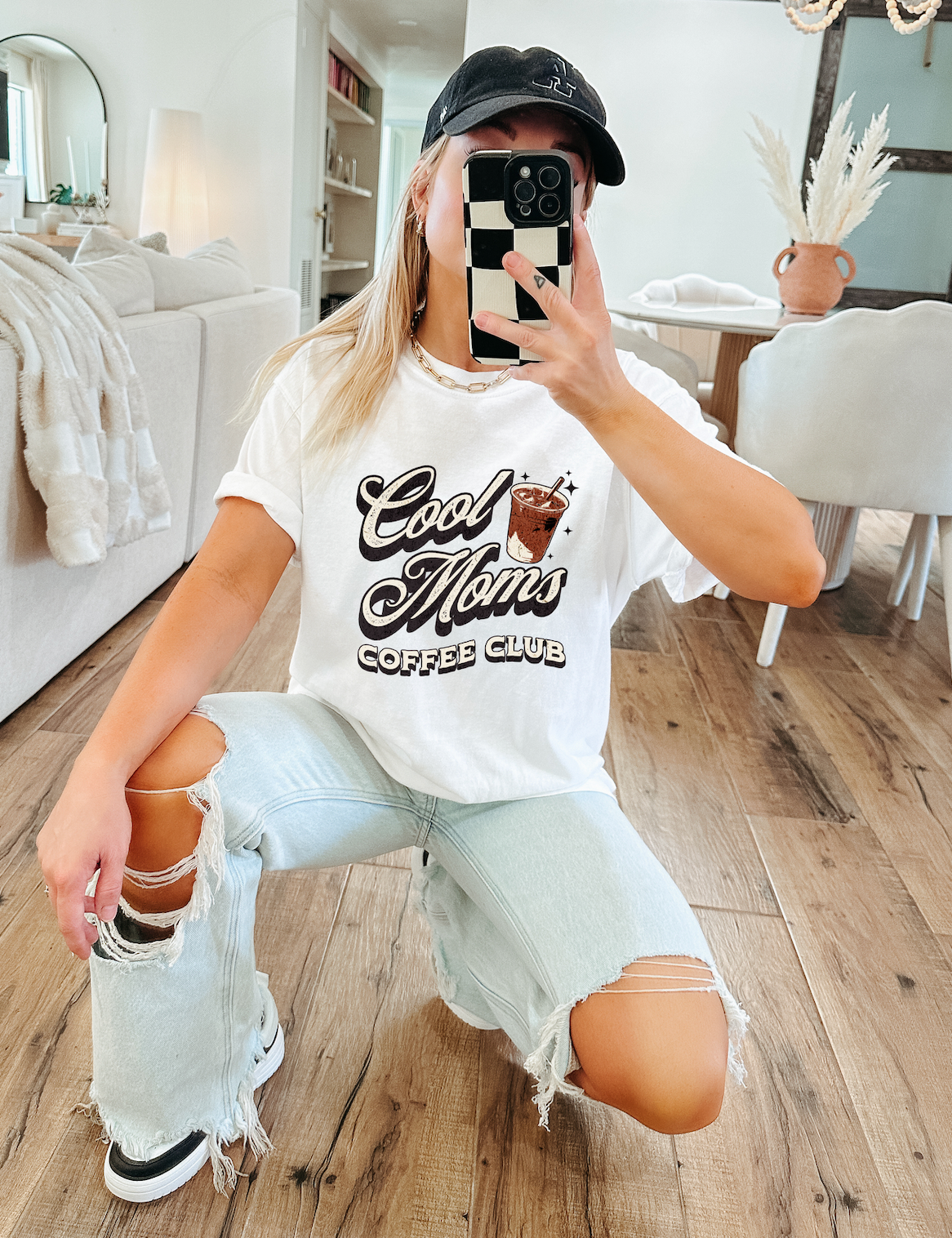 Cool Moms Coffee Club Tee