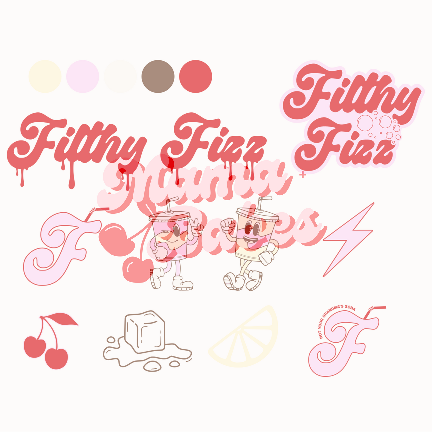 CUSTOMIZED EXCLUSIVE FLASH SHEET- DIRTY SODA SHOP