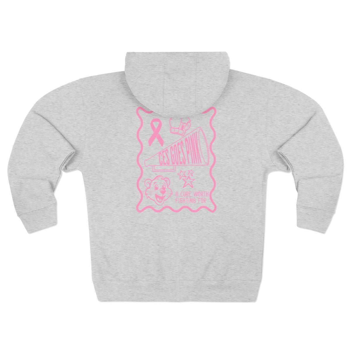 CES GOES PINK ZIP UP