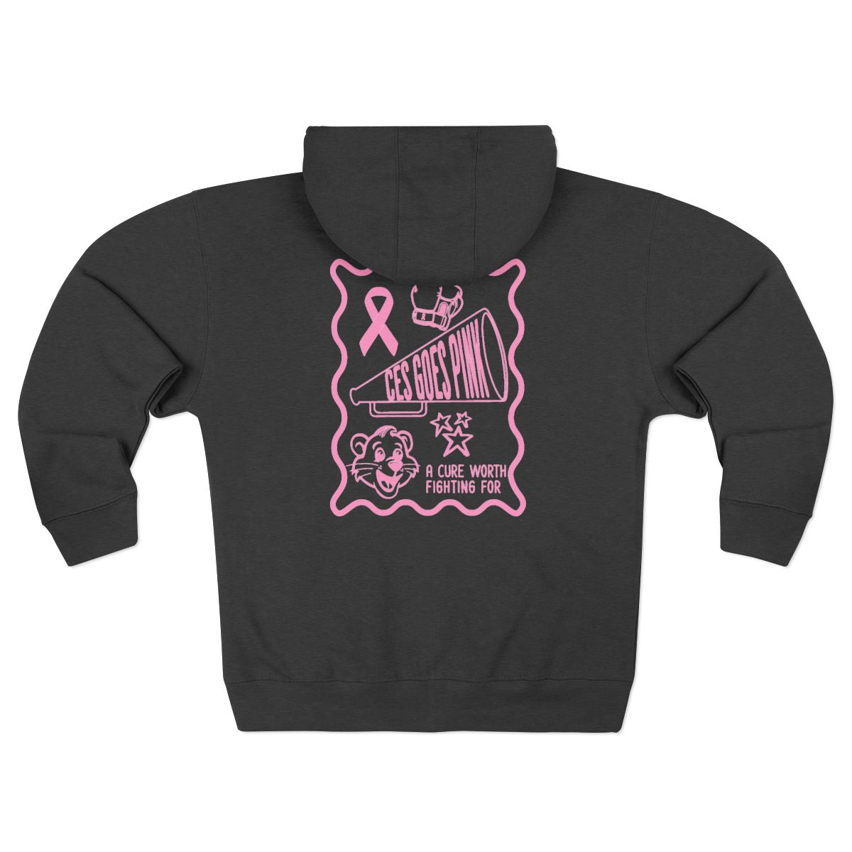 CES GOES PINK ZIP UP