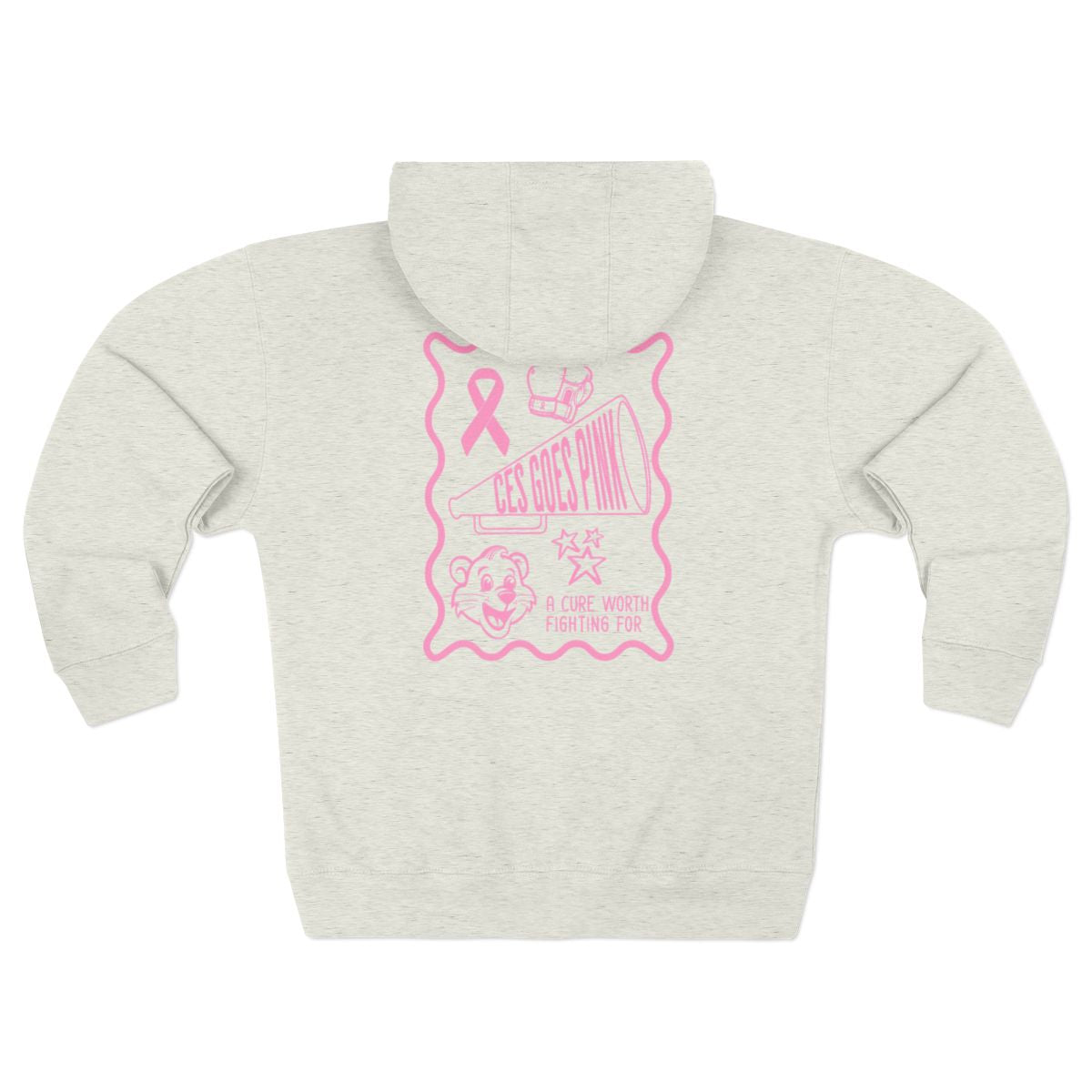 CES GOES PINK ZIP UP