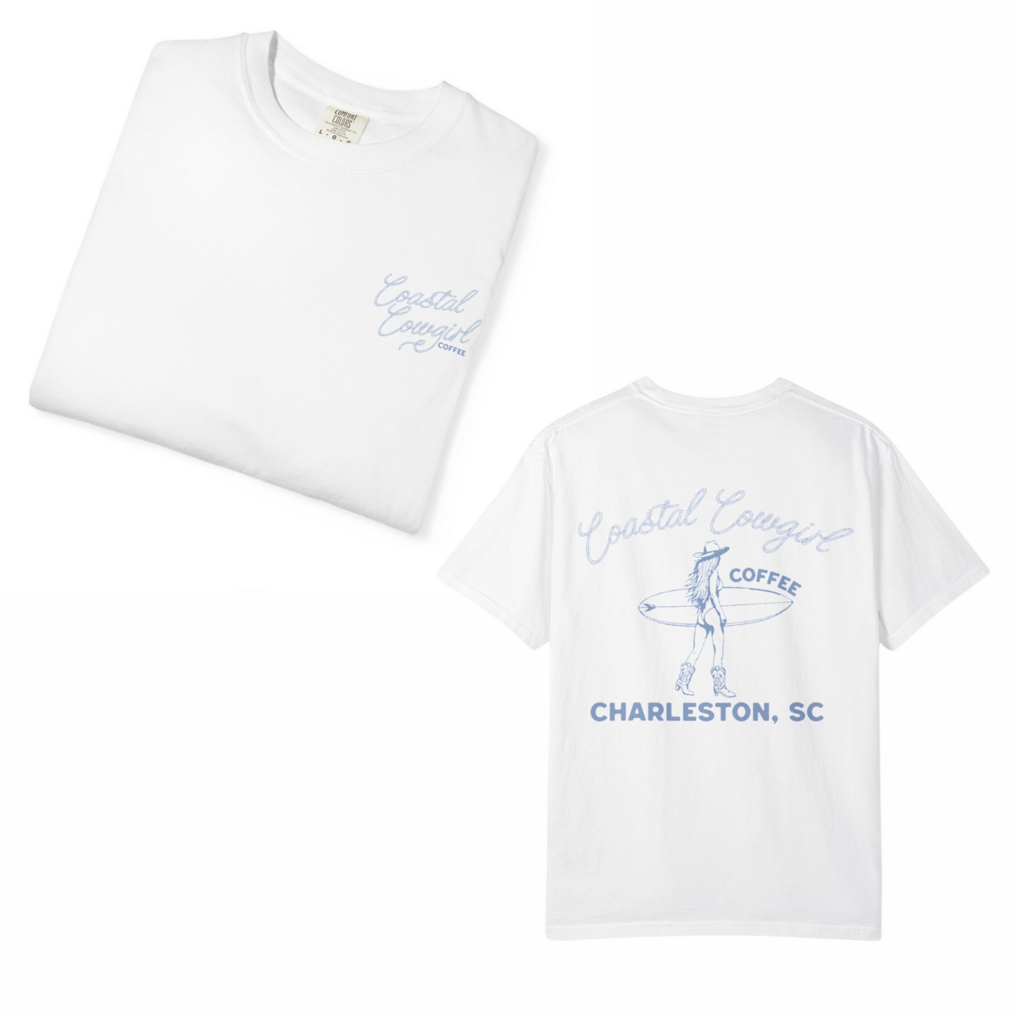 Coastal Cowgirl Coffee Tee