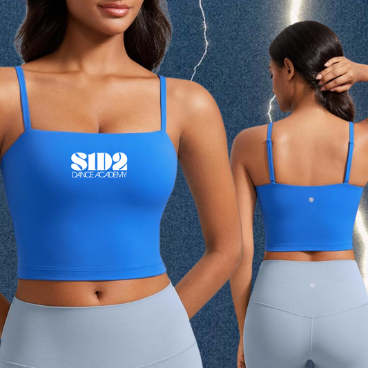 SURGE ACTIVEWEAR TOP- SPARKLE BLUE