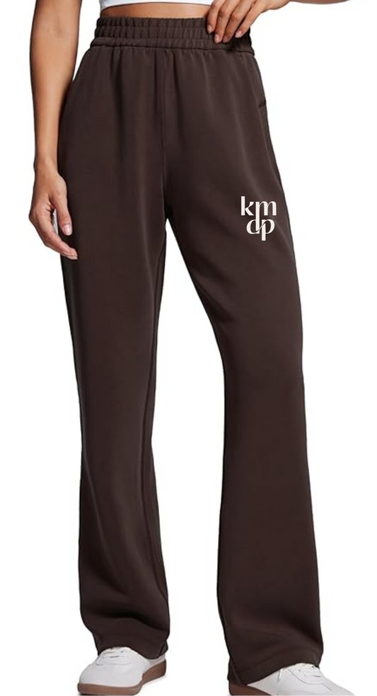 KMDP Buttery Soft High Waisted Wide Leg Sweatpants