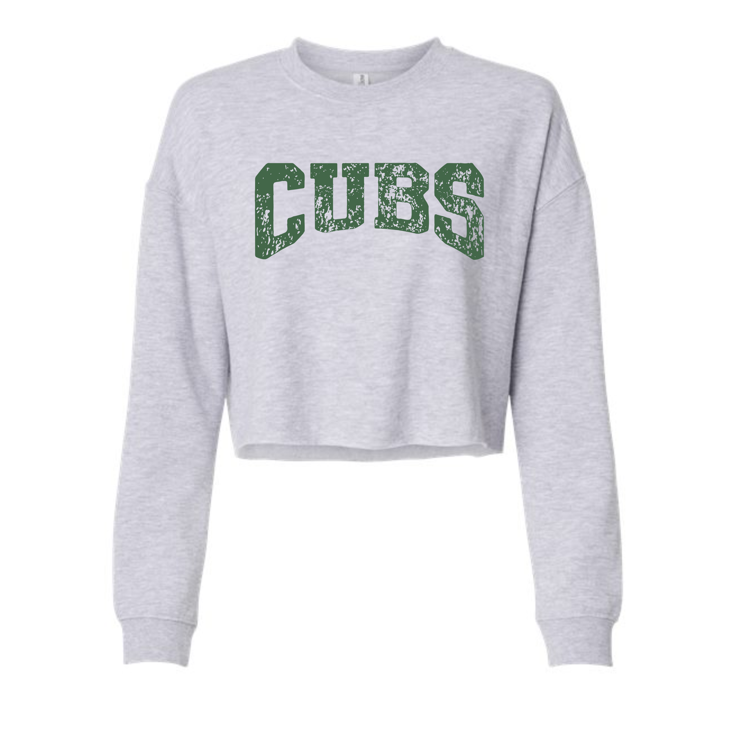 WOMEN'S CES CUBS CROPPED CREWNECK