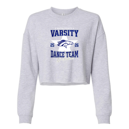 SOUTH COUNTY DANCE TEAM CROP CREWNECK
