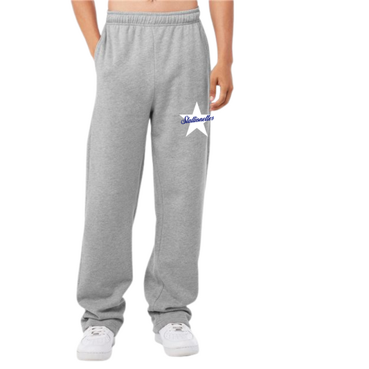 SOUTH COUNTY DANCE TEAM WIDE LEG SWEATS- GREY