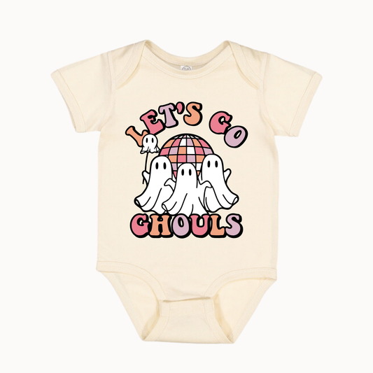 Lets Go Ghouls Baby Onesie