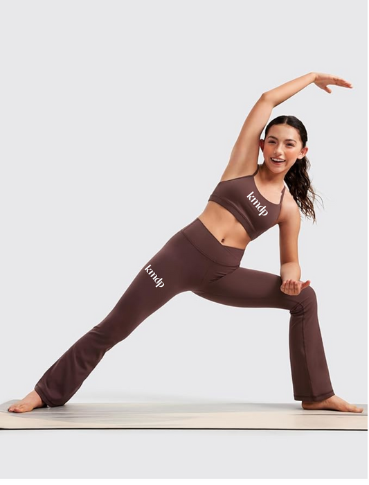 KMDP Girls Butter Soft Flare Leggings