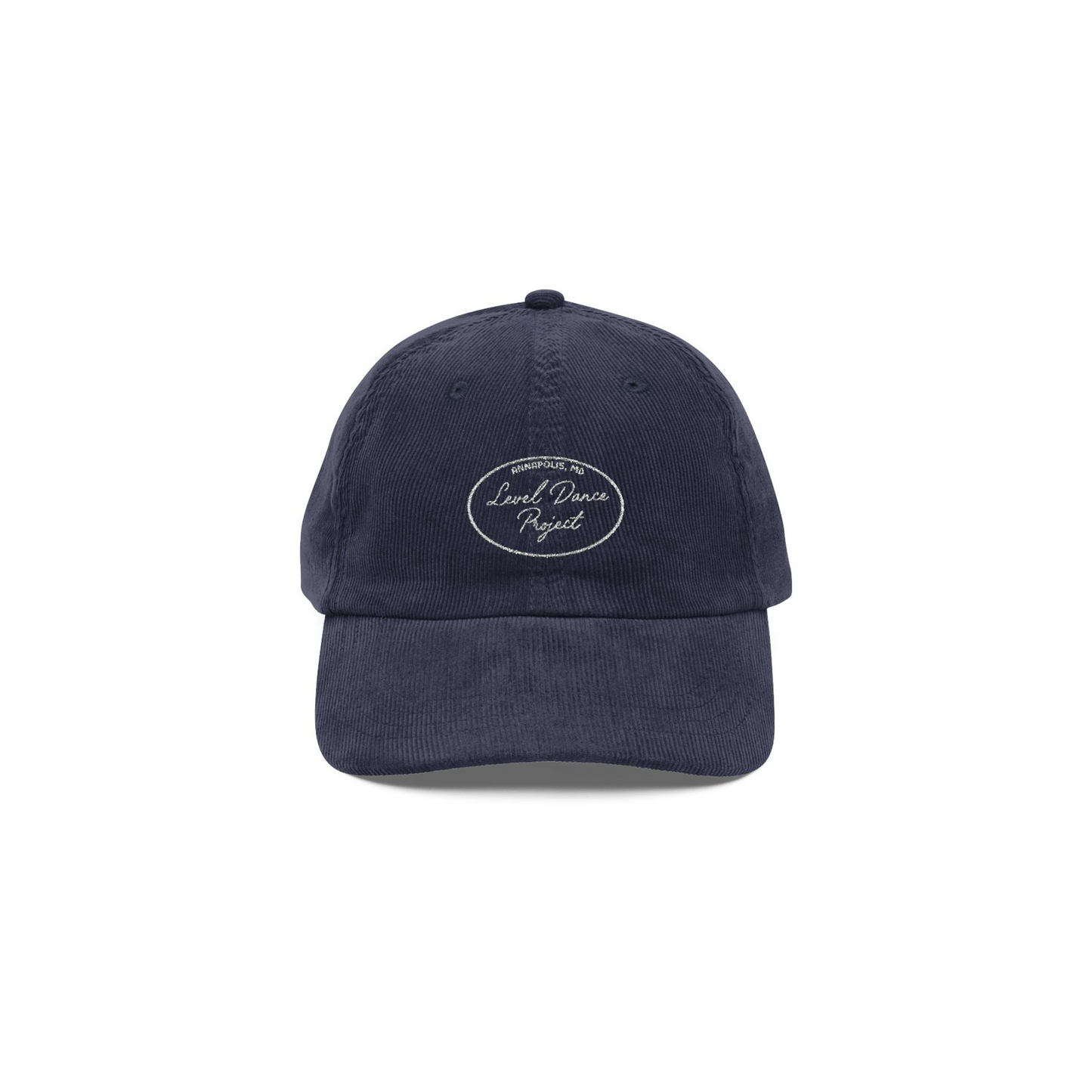 LEVEL DANCE PROJECT EMBROIDERED CORDUROY CAP