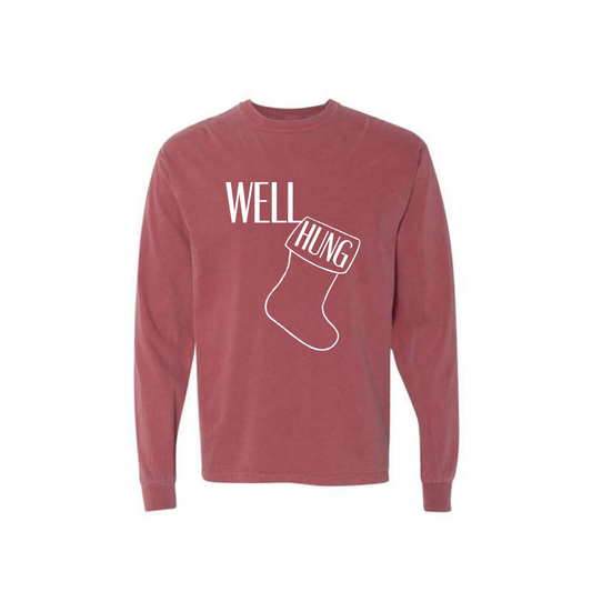 Well Hung Long Sleeve Tee