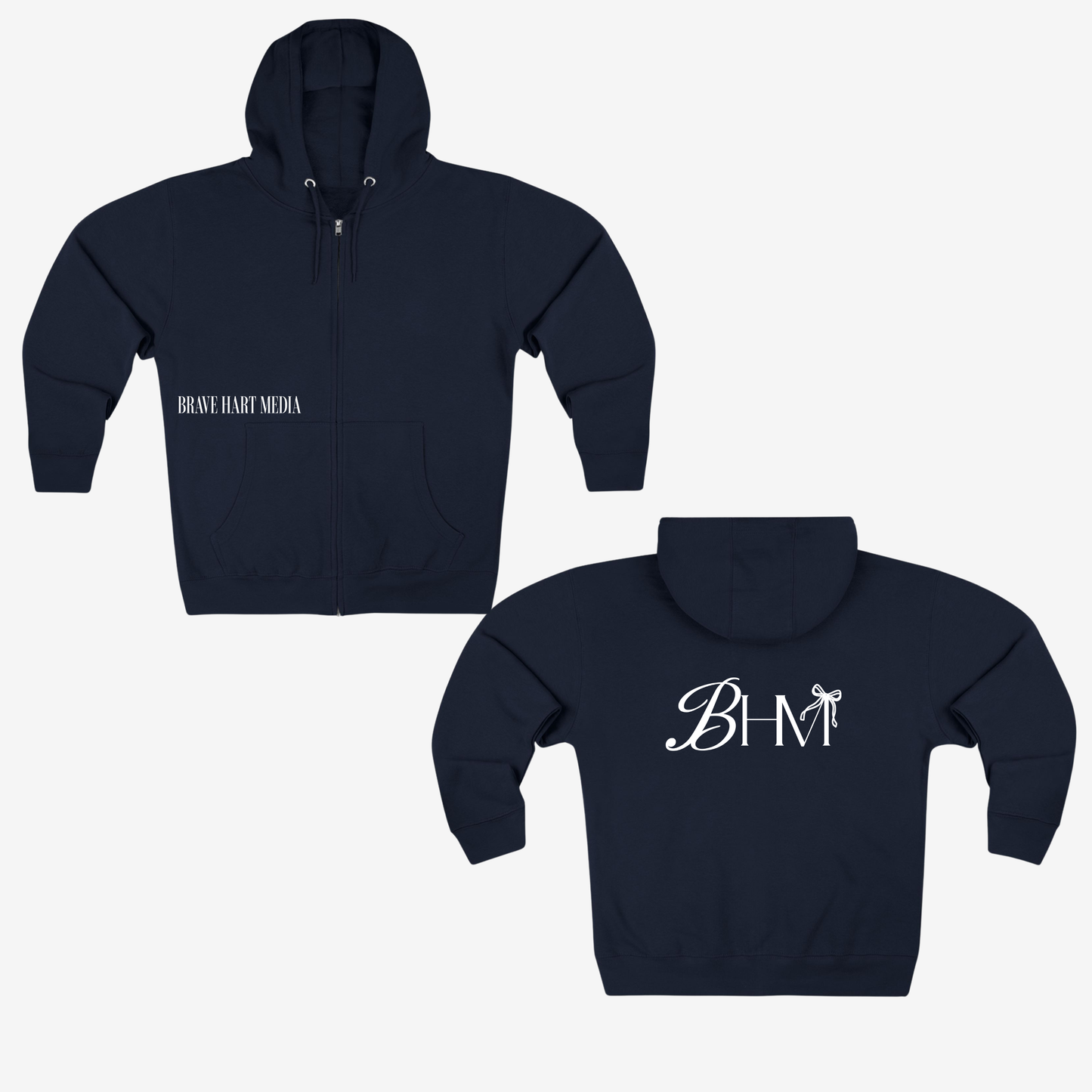 Brave Hart Media Zip Up