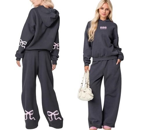 Grey Bow Set