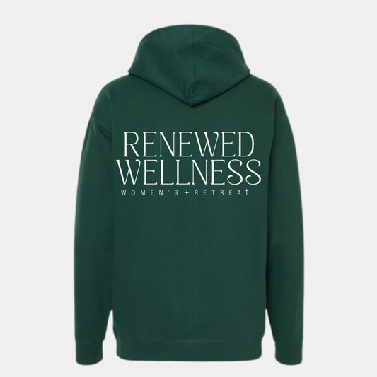 Renewed Wellness Forrest Green Hoodie