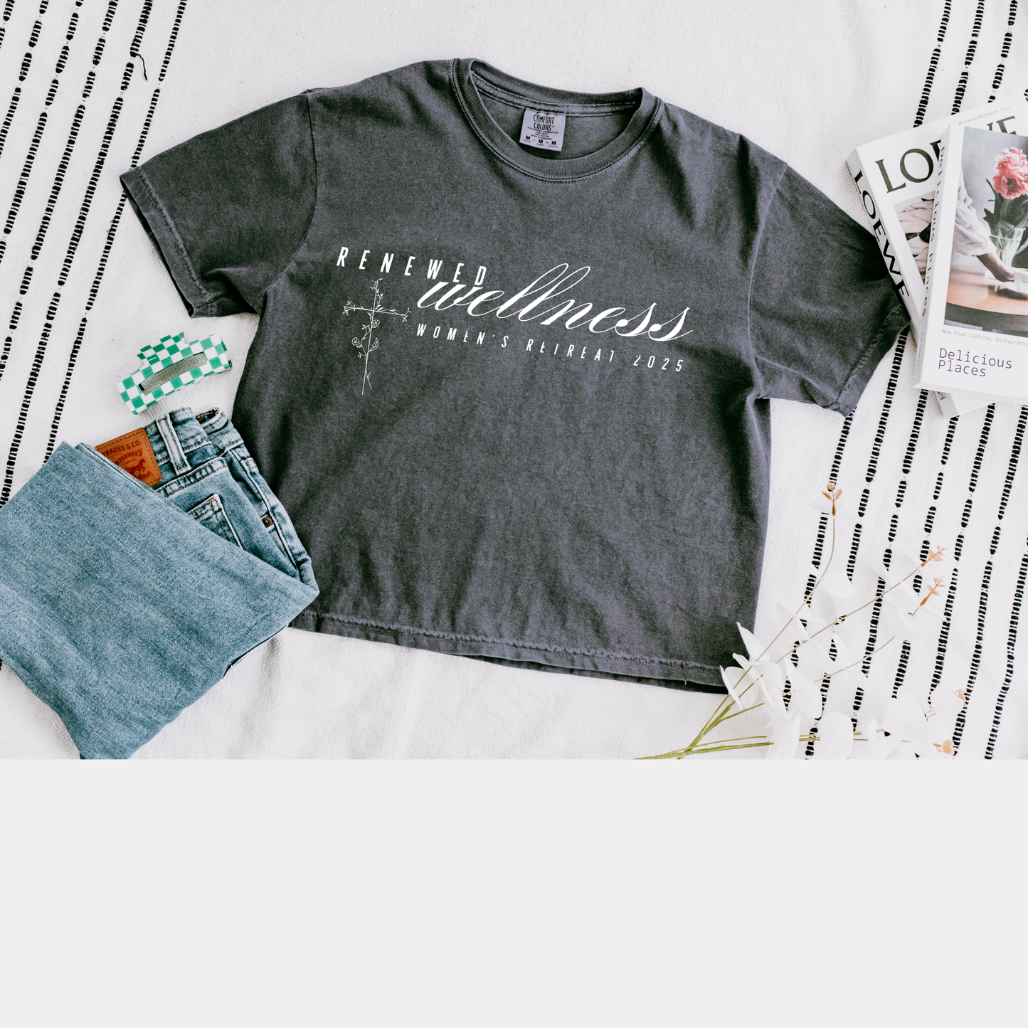 Renewed Wellness Cropped Boxy Tee