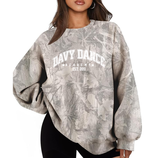 Davy Dance Camo Crewneck