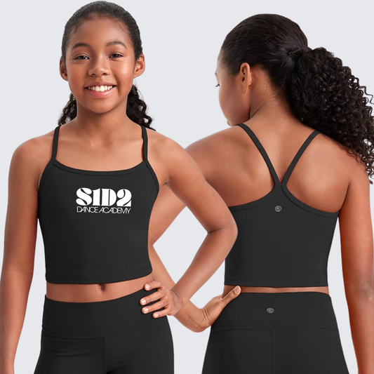 Youth Buttery Double Lined Sleeveless Y Back Tank Top