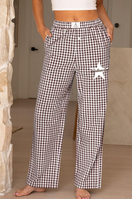 SOUTH COUNTY DANCE TEAM GINGHAM LOUNGE PANTS