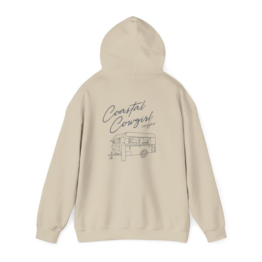 Coastal Cowgirl Coffee Hoodie
