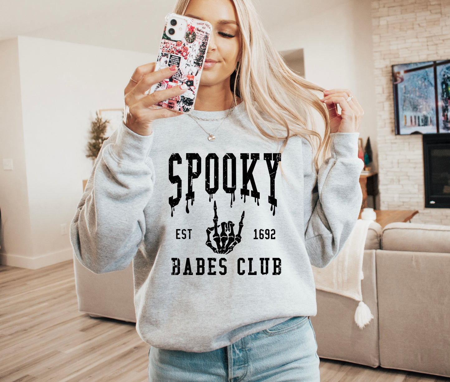 Spooky Babes Club Crewneck