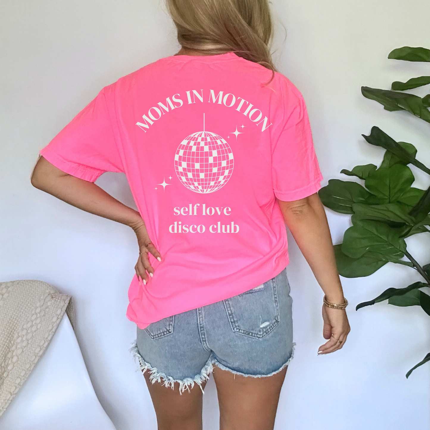 Moms In Motion Self Love Disco Club Tee