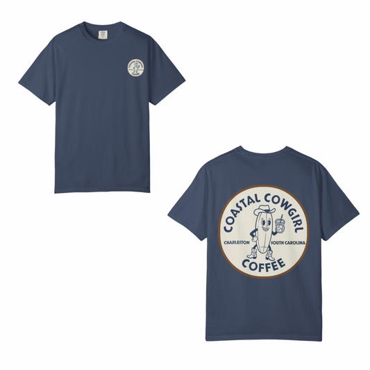 Coastal Cowgirl Coffee Tee