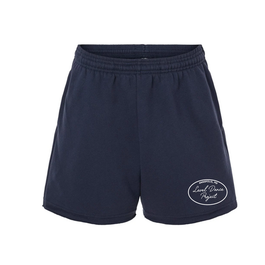 LEVEL DANCE PROJECT CUT OFF FLEECE SHORTS