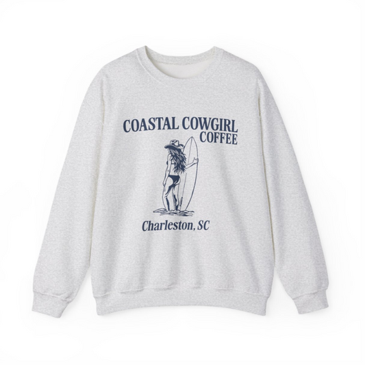 Coastal Cowgirl Coffee Crewneck