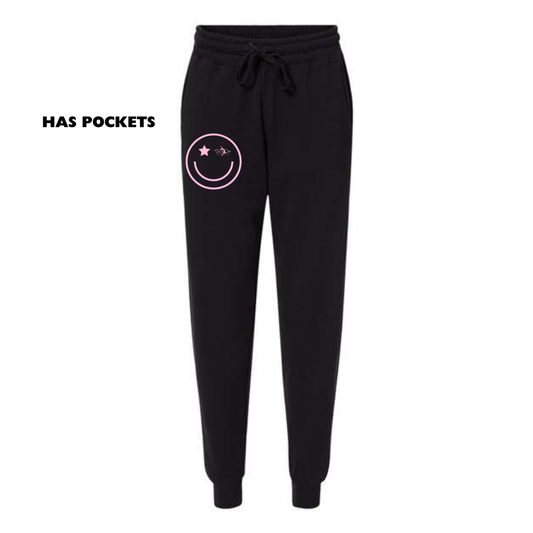 Women's Wave Wash Jogger Sweatpants- Black