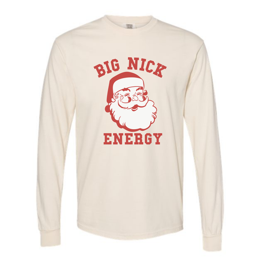 Big Nick Energy Long Sleeve Tee