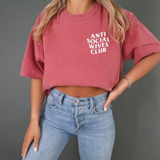 Anti Social Wives Club Tee