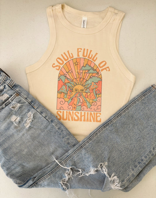 Soul Full Of Sunshine Cropped Tank