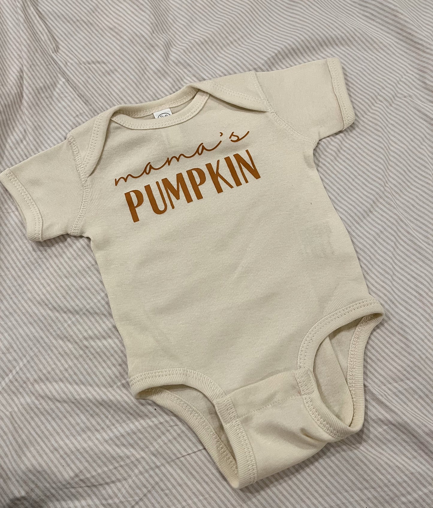 Baby Mama’s Pumpkin Onesie