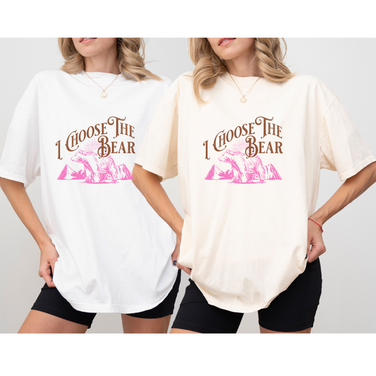 I choose the bear tee