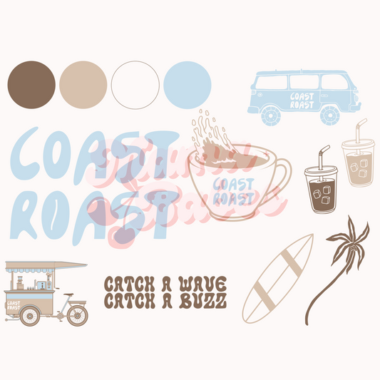 CUSTOMIZED EXCLUSIVE FLASH SHEET- COASTAL COFFEE SHOP
