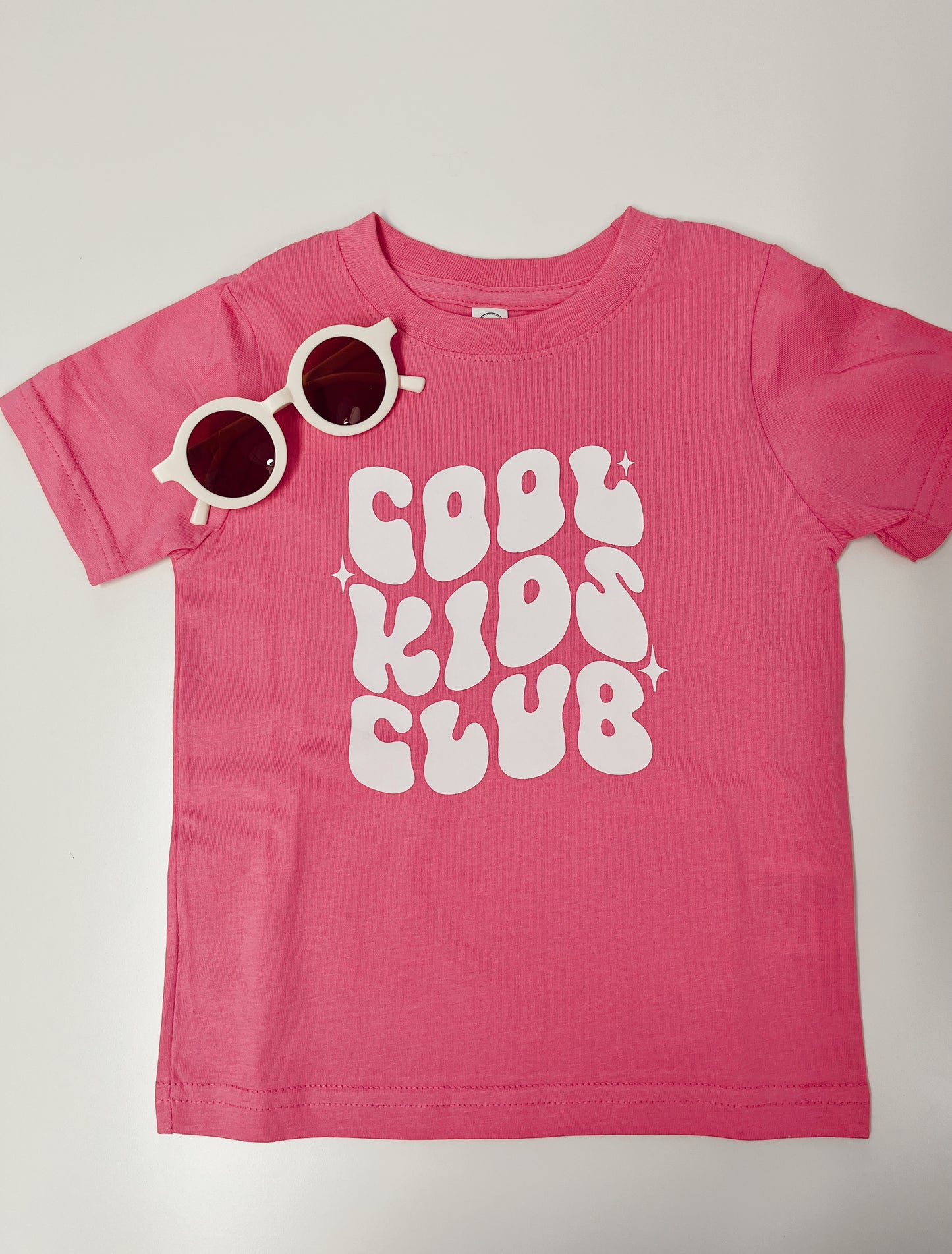 Cool Kids Club Pink Toddler Tee