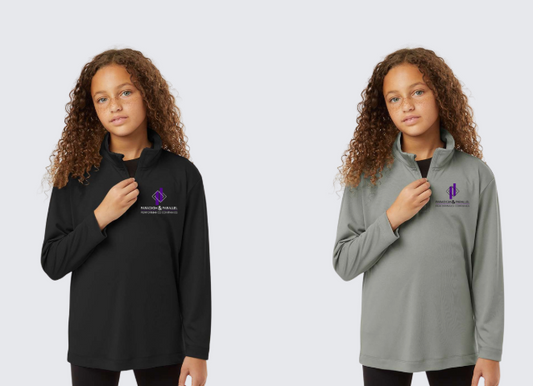 Pro-Lock Youth Performance Quarter-Zip Pullover