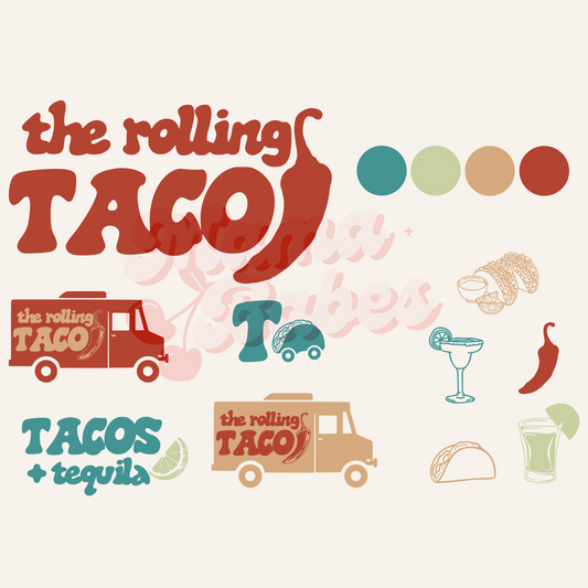 CUSTOMIZED EXCLUSIVE FLASH SHEET- TACO TRUCK
