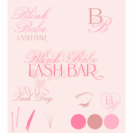 CUSTOMIZED EXCLUSIVE FLASH SHEET- LASH ARTIST